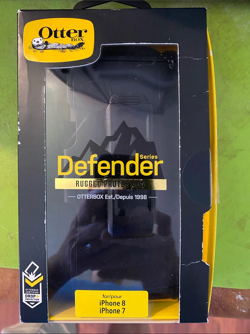 OtterBox Defender Series Black Rugged Holster Case never used